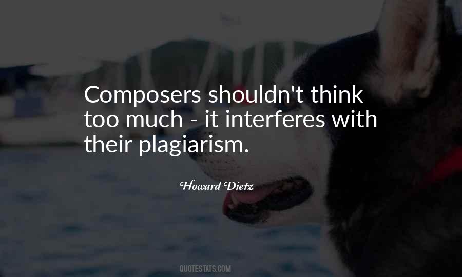 Quotes About Plagiarism #684622