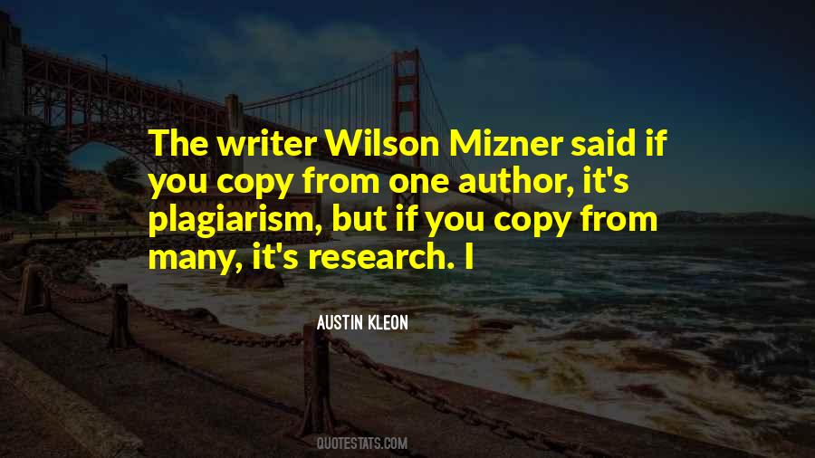 Quotes About Plagiarism #956649