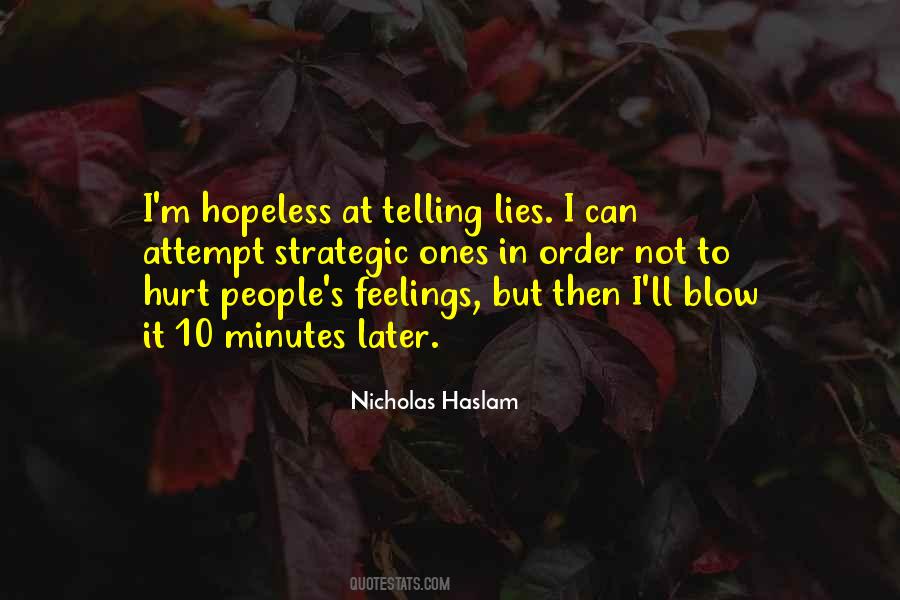 Hopeless People Quotes #1573892