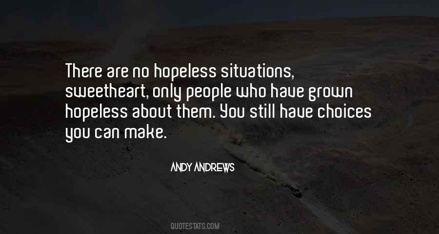 Hopeless People Quotes #1584883