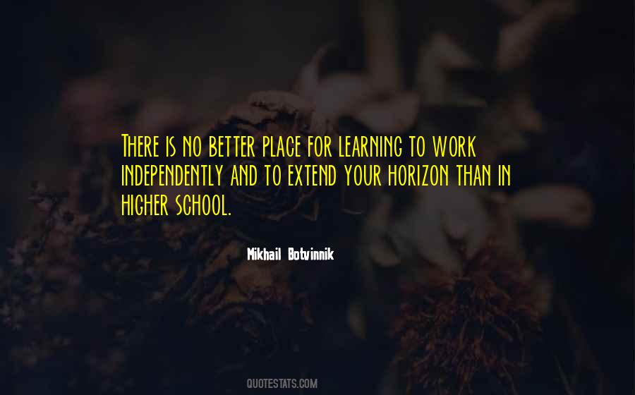 Quotes About Learning In School #370461