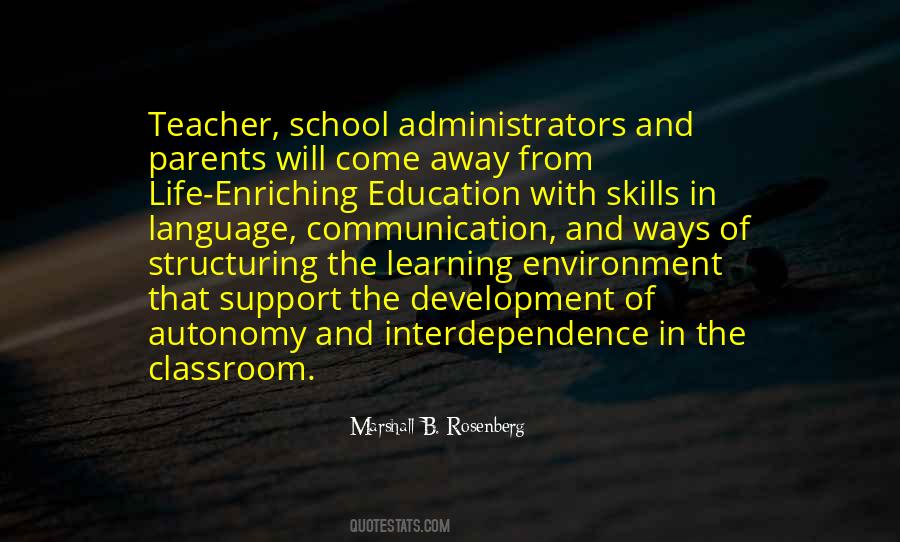 Quotes About Learning In School #92979