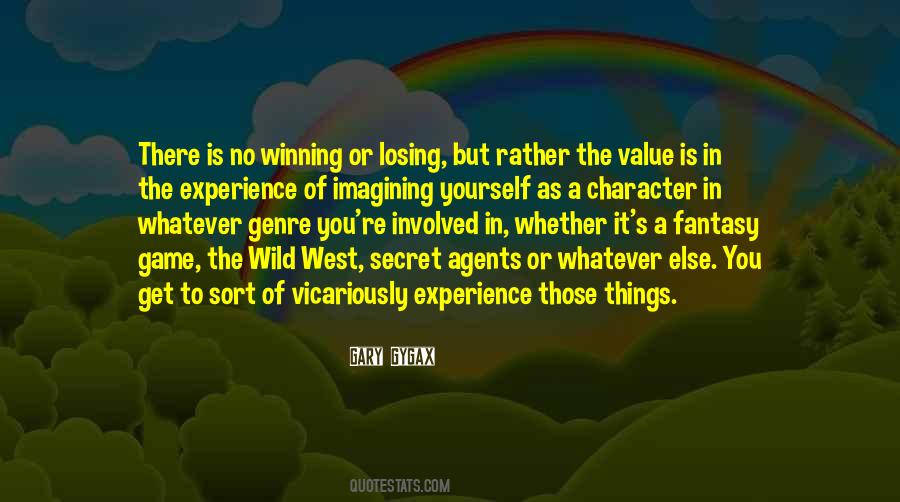 Quotes About Wild Game #857857