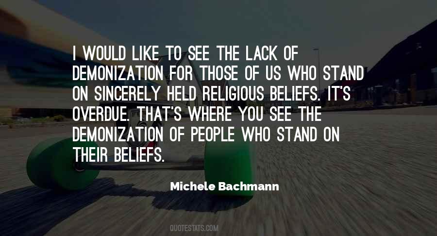 Lack Of Belief Quotes #21624