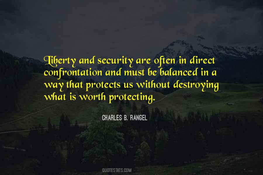 Quotes About Liberty And Security #56098