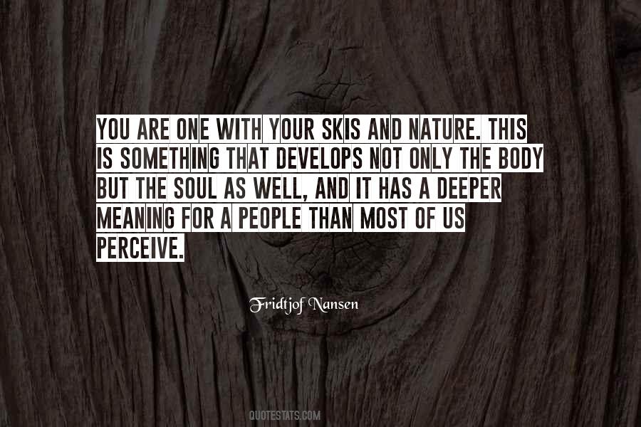 Nature And The Soul Quotes #241177