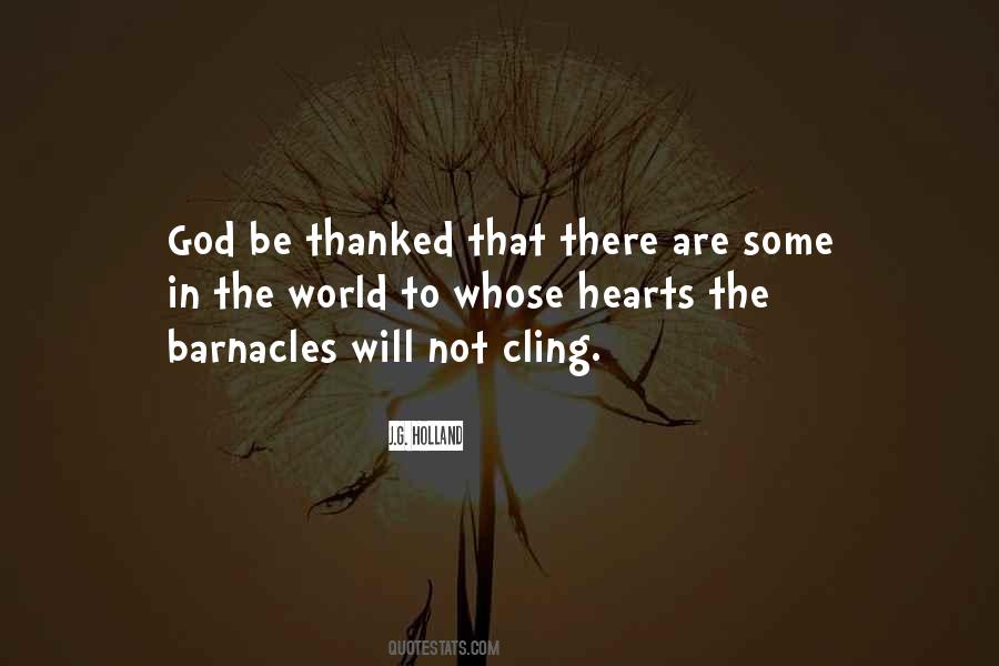 Thanked God Quotes #1294032