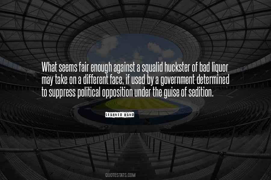 Quotes About Sedition #75832