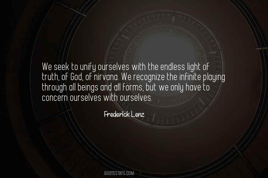 Seek Light Quotes #1483301
