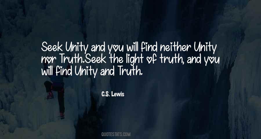 Seek Light Quotes #611409