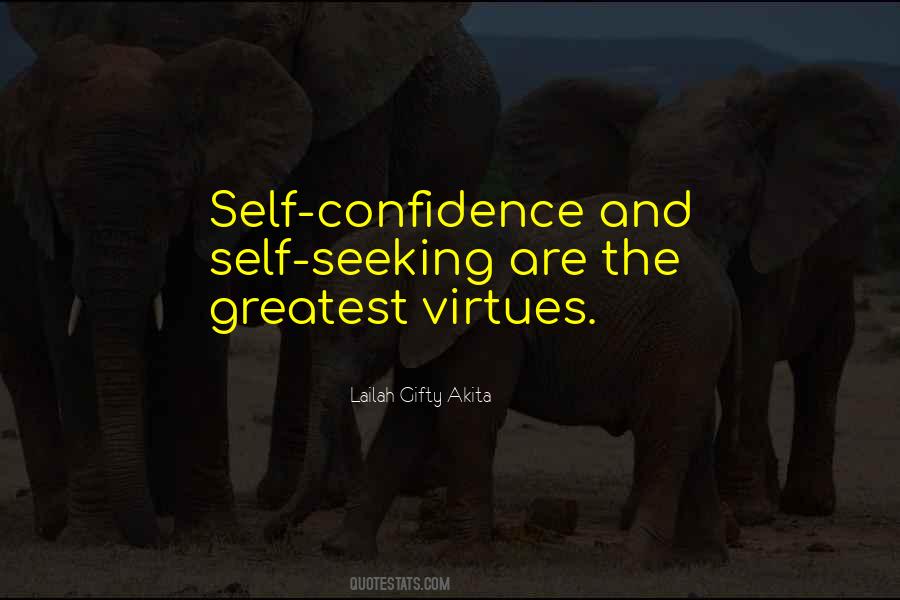 Quotes About The Self Confidence #143904