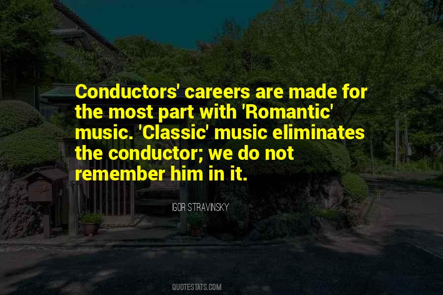 Quotes About Conductors #1683962