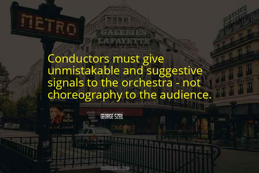 Quotes About Conductors #625488