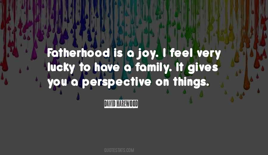Quotes About Lucky To Have Family #174139