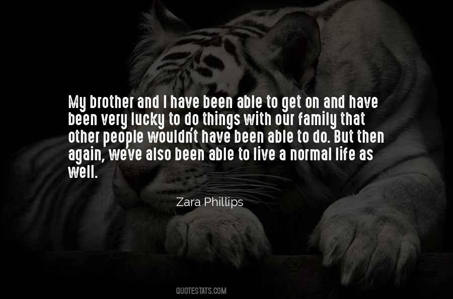 Quotes About Lucky To Have Family #998603