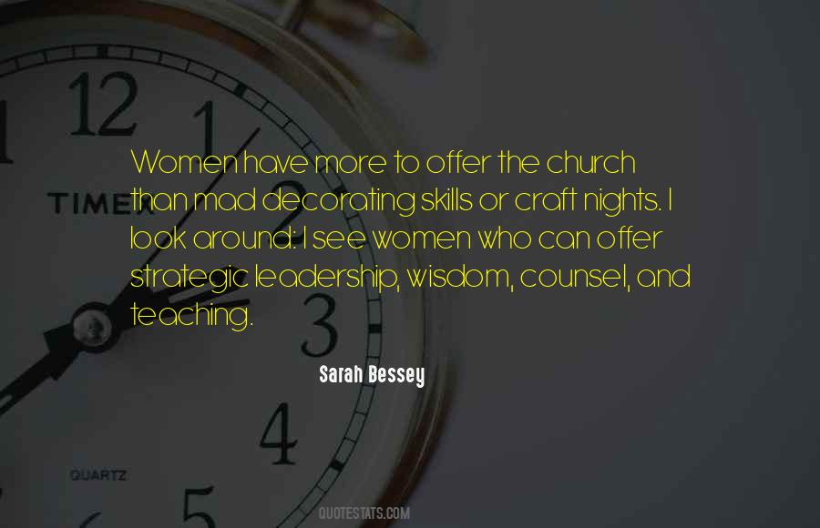Quotes About Wisdom And Leadership #1247825