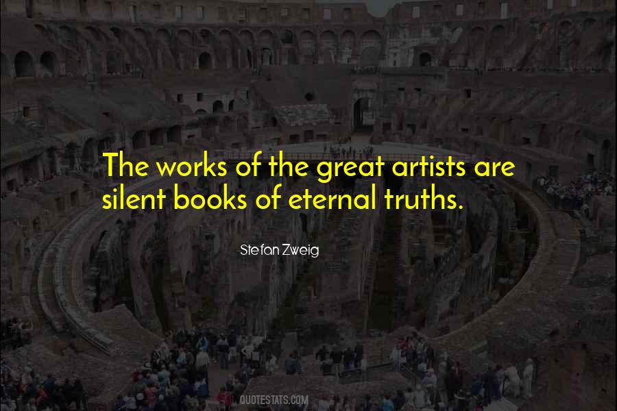 Quotes About Great Works Of Art #270439