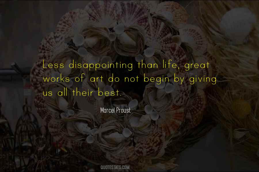 Quotes About Great Works Of Art #290035