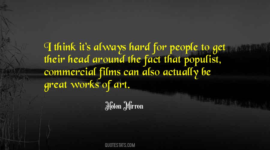 Quotes About Great Works Of Art #691857