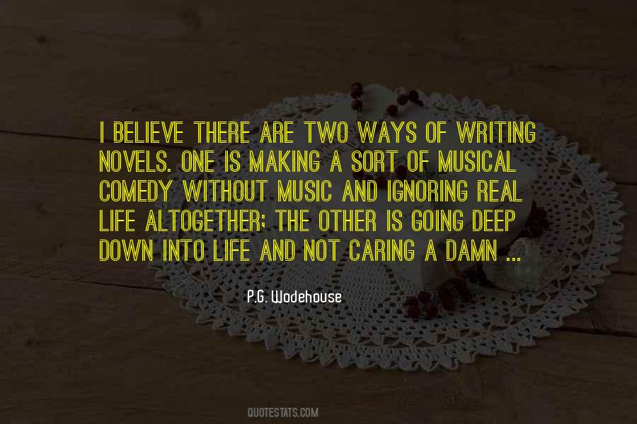 Quotes About Writing Novels #1603516