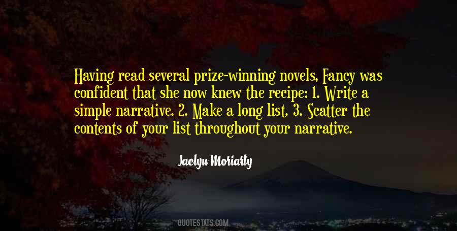 Quotes About Writing Novels #16620