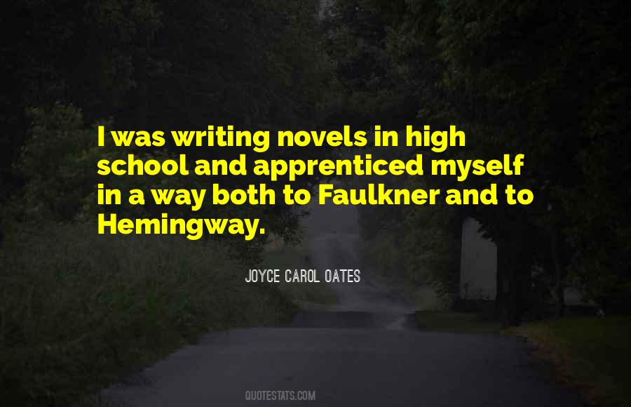 Quotes About Writing Novels #1806192