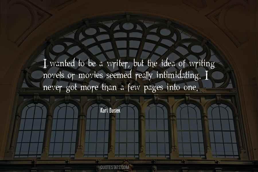 Quotes About Writing Novels #269853