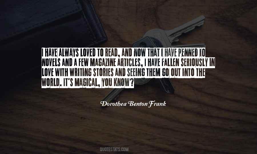 Quotes About Writing Novels #65901