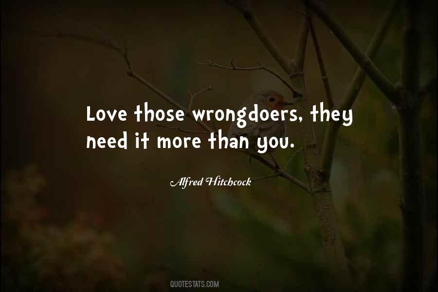 Quotes About Wrongdoers #801391