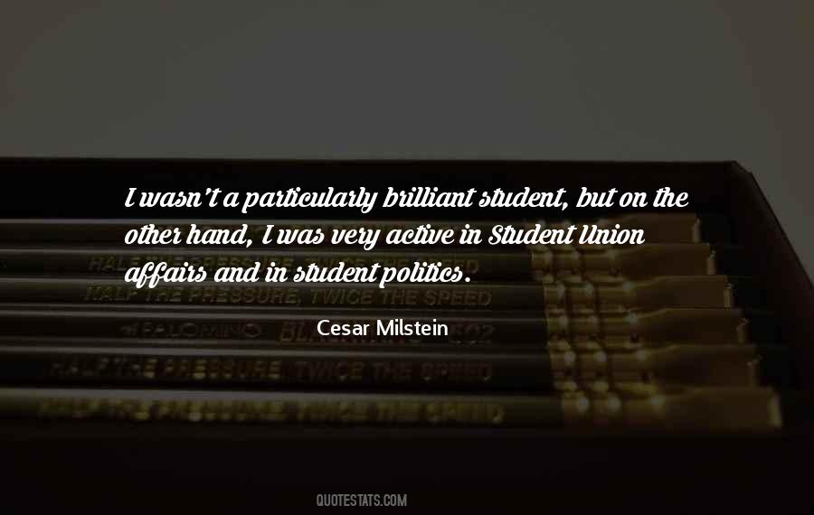 Quotes About Student Union #1557862