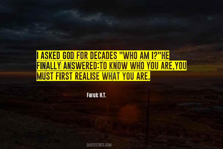 Asked God Quotes #1834740