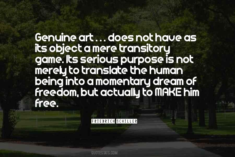 Quotes About The Purpose Of Art #1228932
