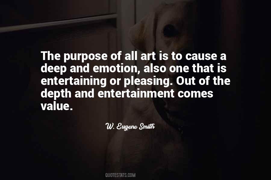 Quotes About The Purpose Of Art #950162