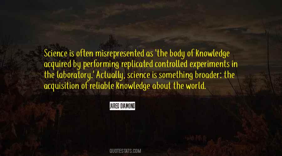 Quotes About Science Experiments #1409299