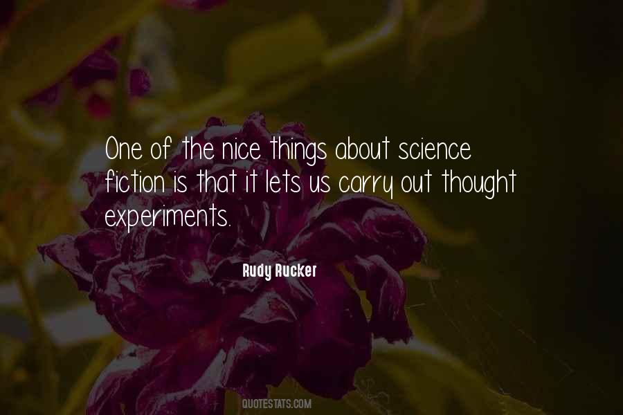 Quotes About Science Experiments #659692