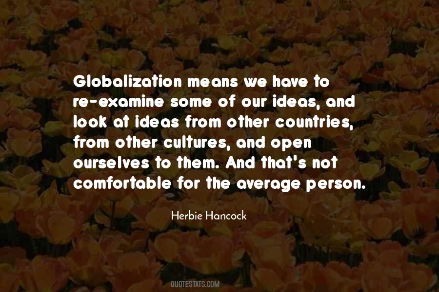 Quotes About Globalization's #1137181