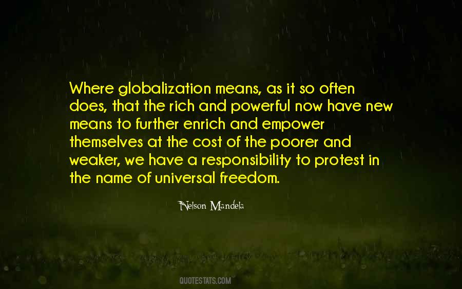 Quotes About Globalization's #170722