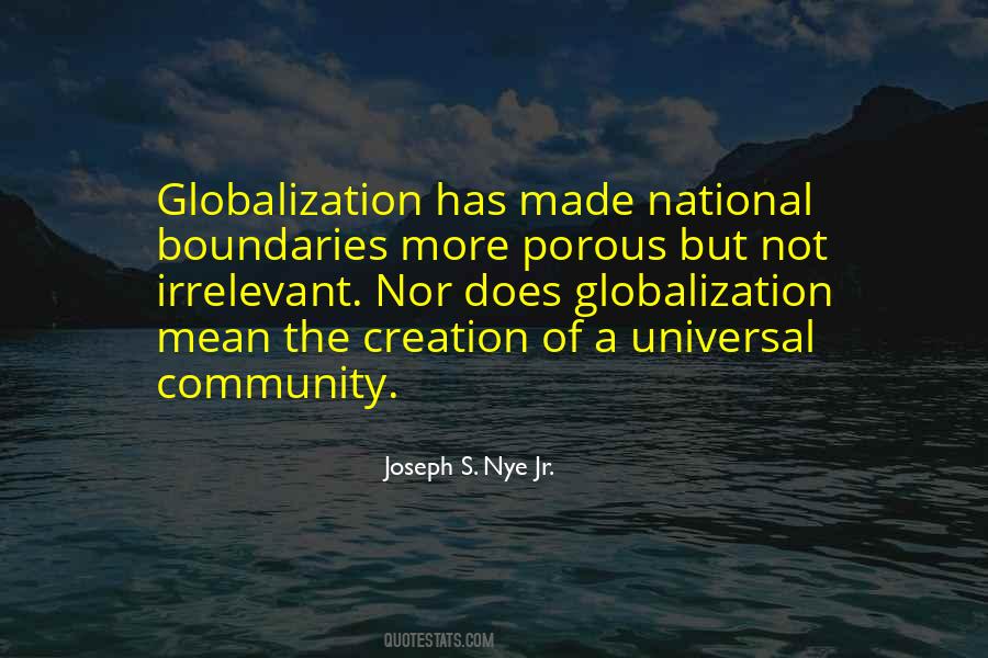 Quotes About Globalization's #215106