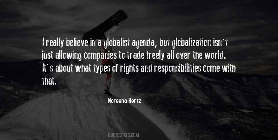 Quotes About Globalization's #235139