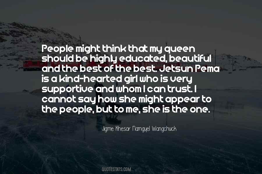 Quotes About How Beautiful A Girl Is #1273017