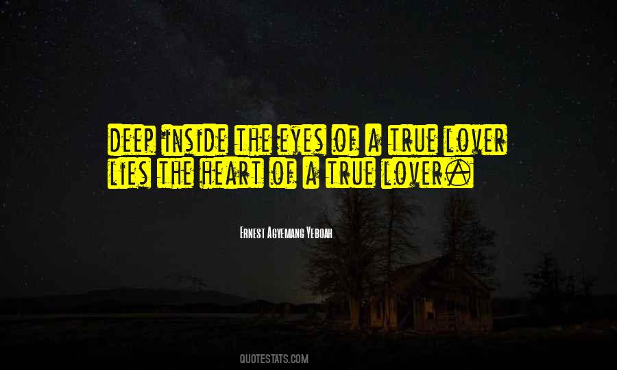 Quotes About True Lovers #1772099