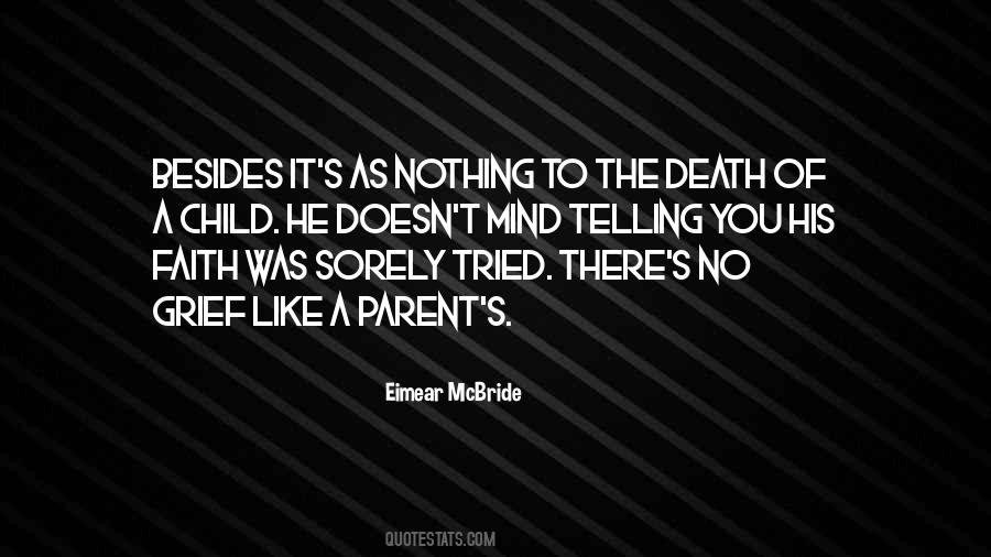 Quotes About Grief Of A Child #1065567