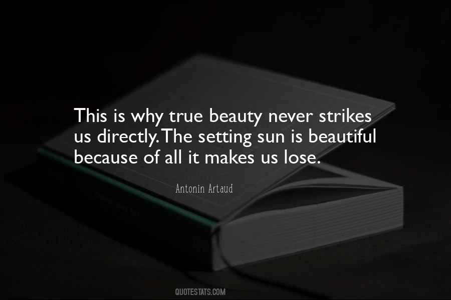 Quotes About The Setting Sun #1665049