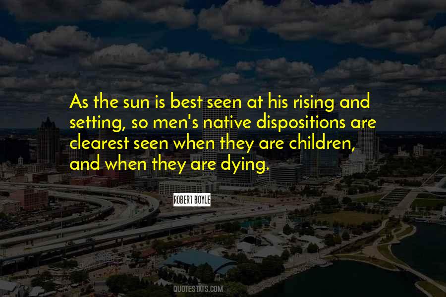 Top 100 Quotes About The Setting Sun Famous Quotes Sayings About The Setting Sun
