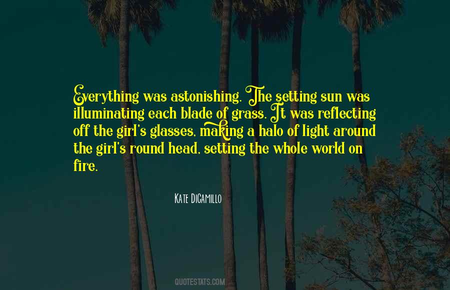 Quotes About The Setting Sun #990794