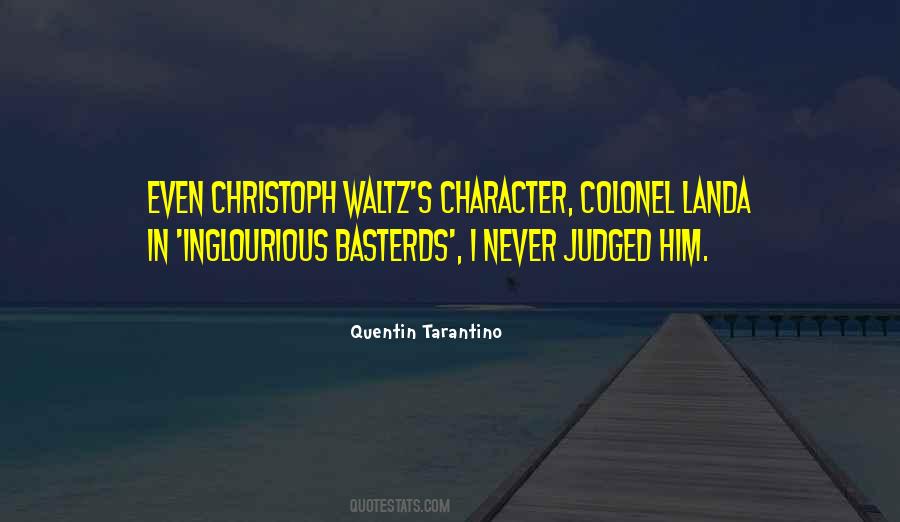 Quotes About Inglourious Basterds #1838605