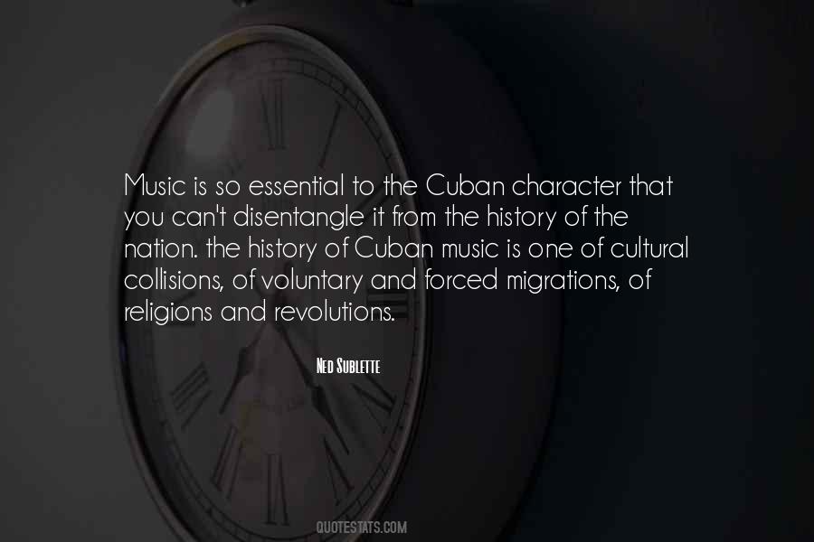 Quotes About Cuban Music #1782193