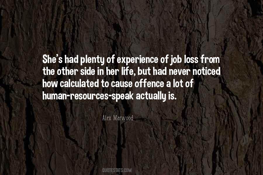 Quotes About Job Loss #1590902