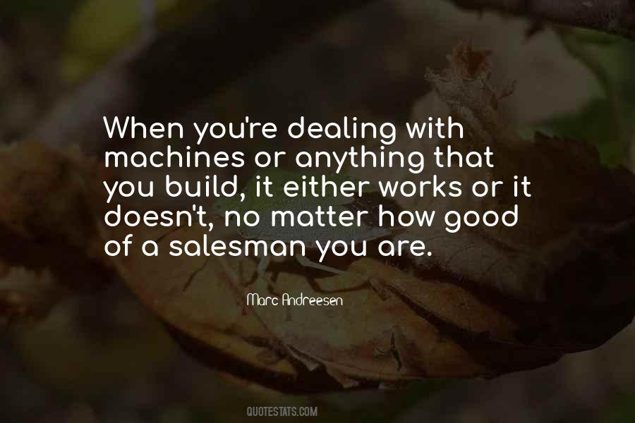 Quotes About Salesman #1285967