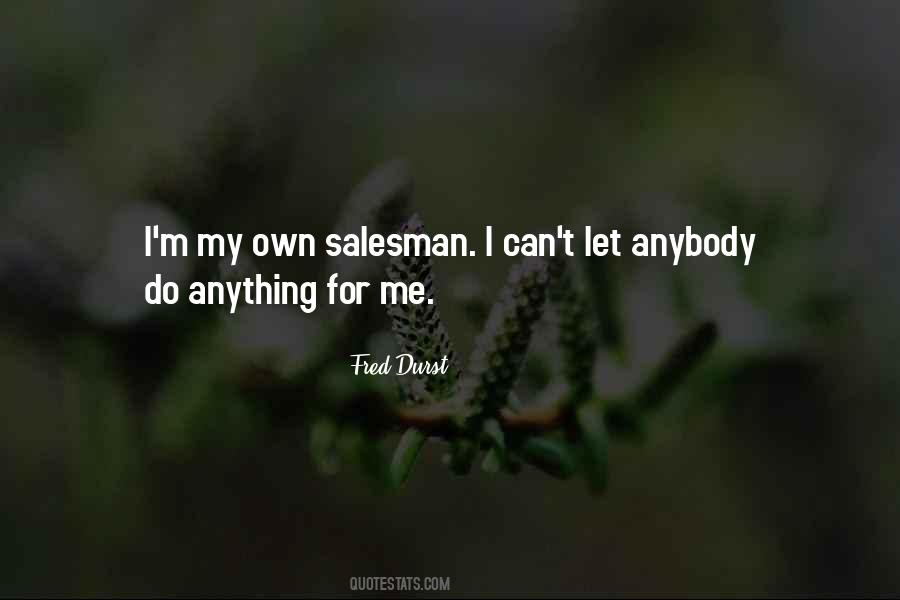 Quotes About Salesman #1382225